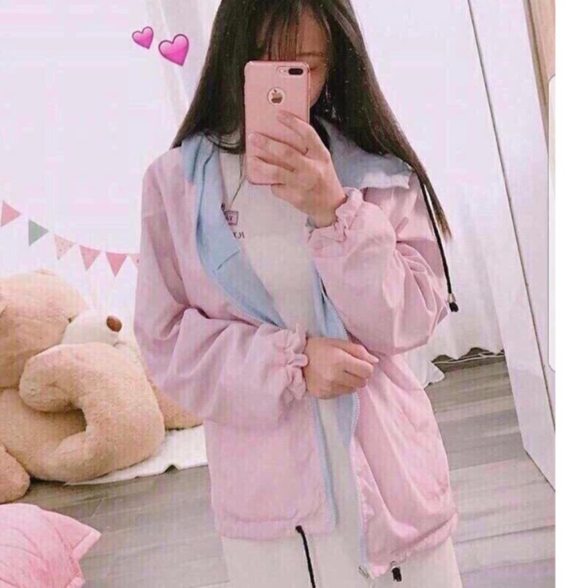 ÁO KHOÁC DÙ 2 MẶT