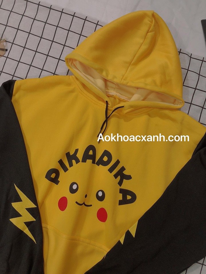 ÁO HOODIE PIKACHU